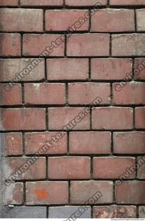 wall brick old 0025